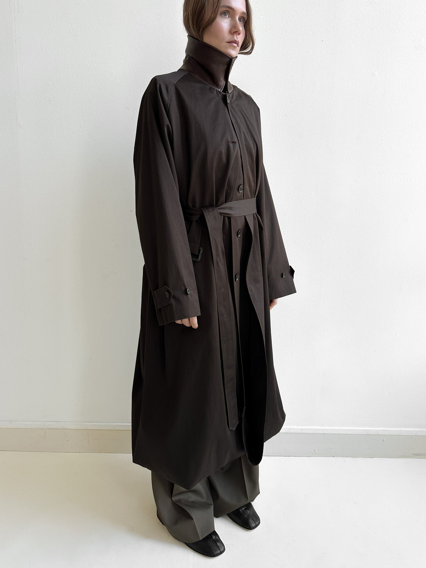 OVERSIZED LAYERED COAT