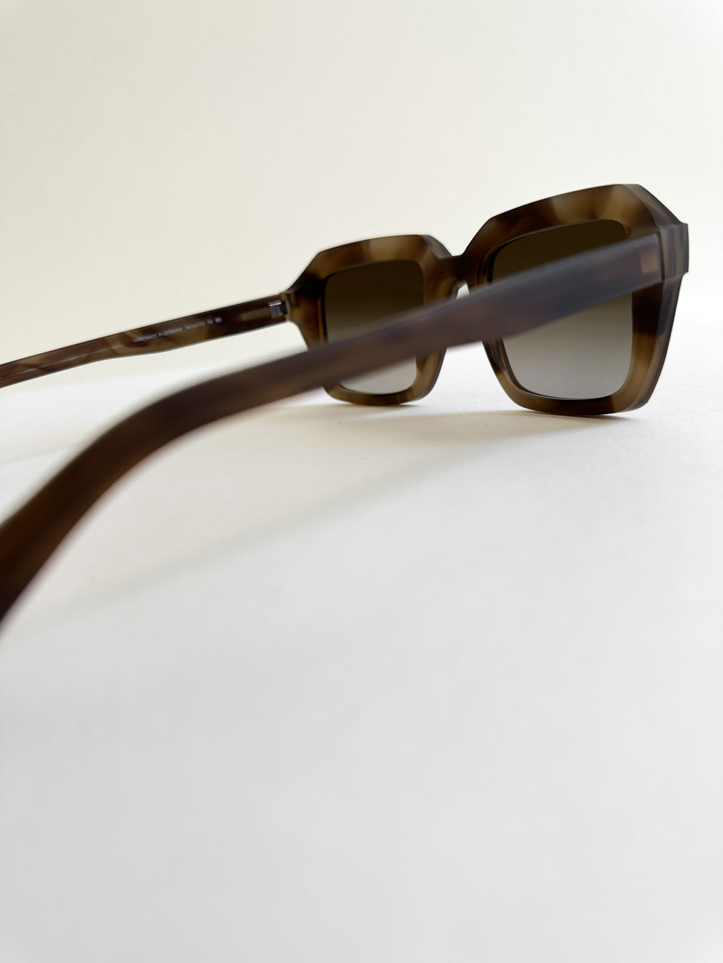 Mykita brown Kilenda timeless sunglasses frame. Acetate. Craftsmanship. Amsterdam.